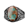 Natural Arizona Turquoise Stone Ring (Model-15)