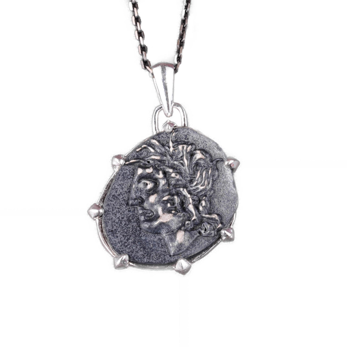 925 Sterling Silver Design Pendant - Zodiac Sign Necklace - Handmade Necklace (mythological figure)