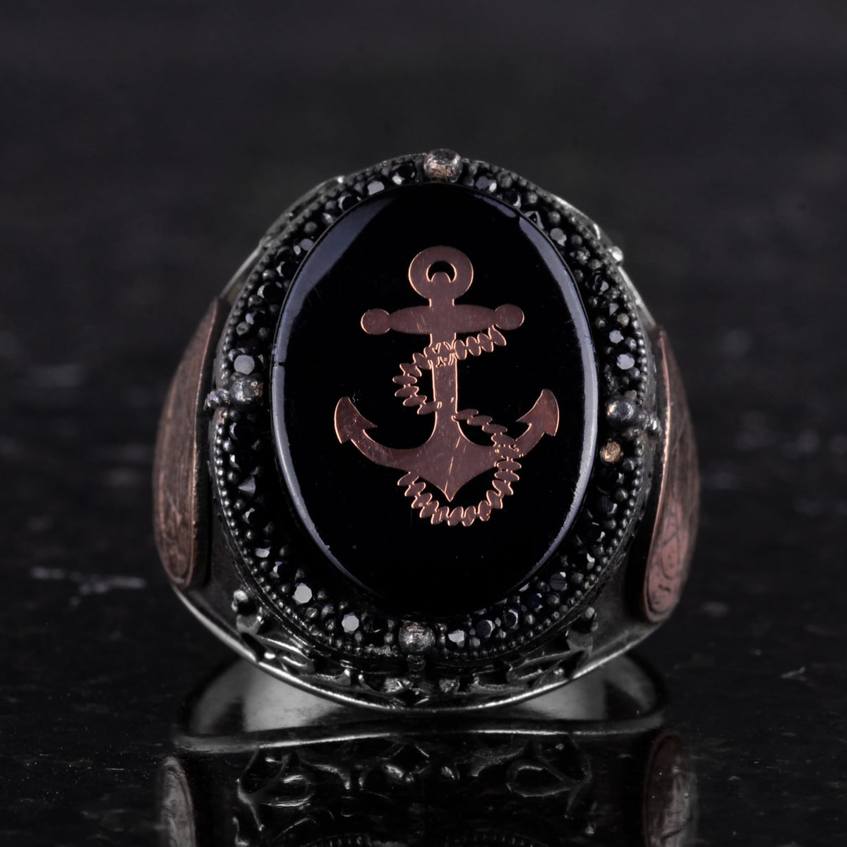 925 Sterling Silver Handmade Men's Ring - Star of David Ring — 4