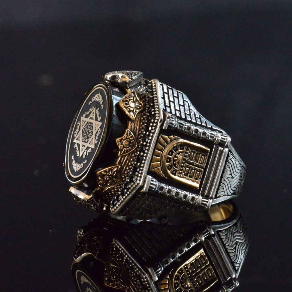 Star of David Silver Ring — 4