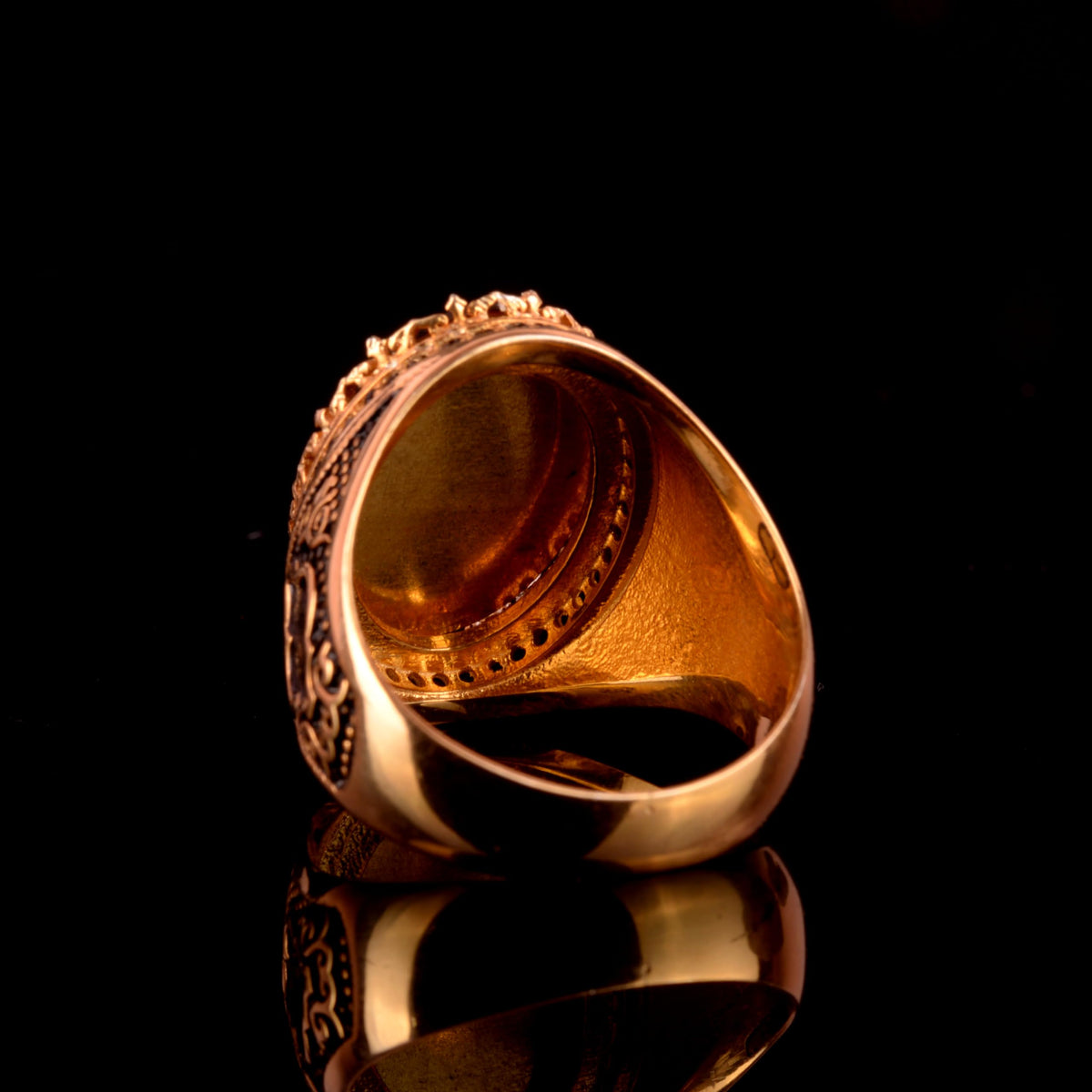 925 Sterling Silver Ring - Symbol Ring - Men's Ring — 6