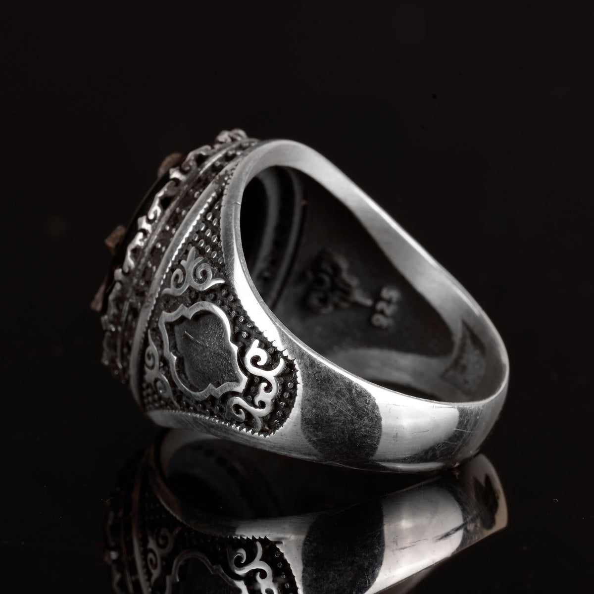 Mason Ring, 925 Sterling Silver Ring, Stylish Ring, Handmade Ring, Gift for Him — 6