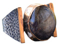 Silver Men's Ring with Natural Star Ruby Stone - Gift Design for Him