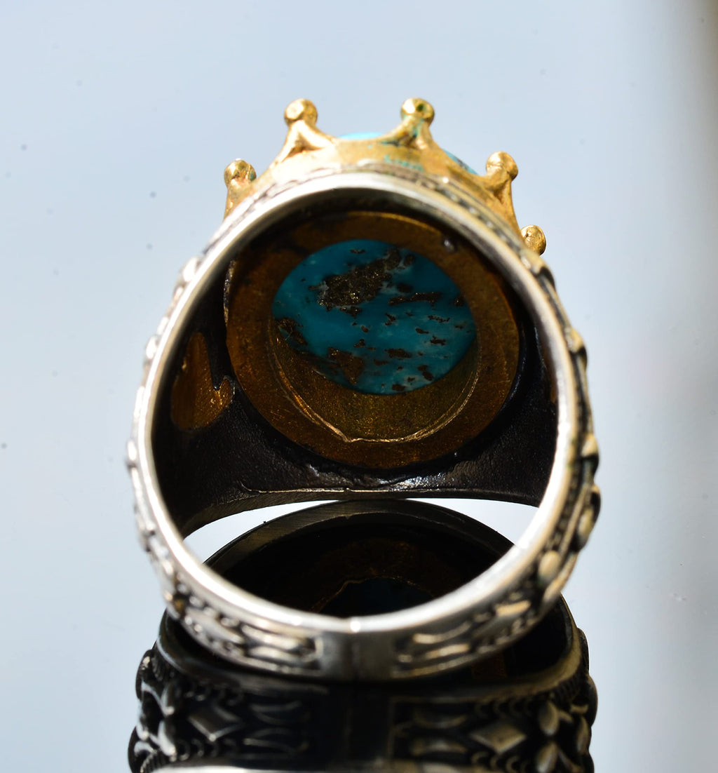 925 Sterling Silver Sultan Ring — 8
