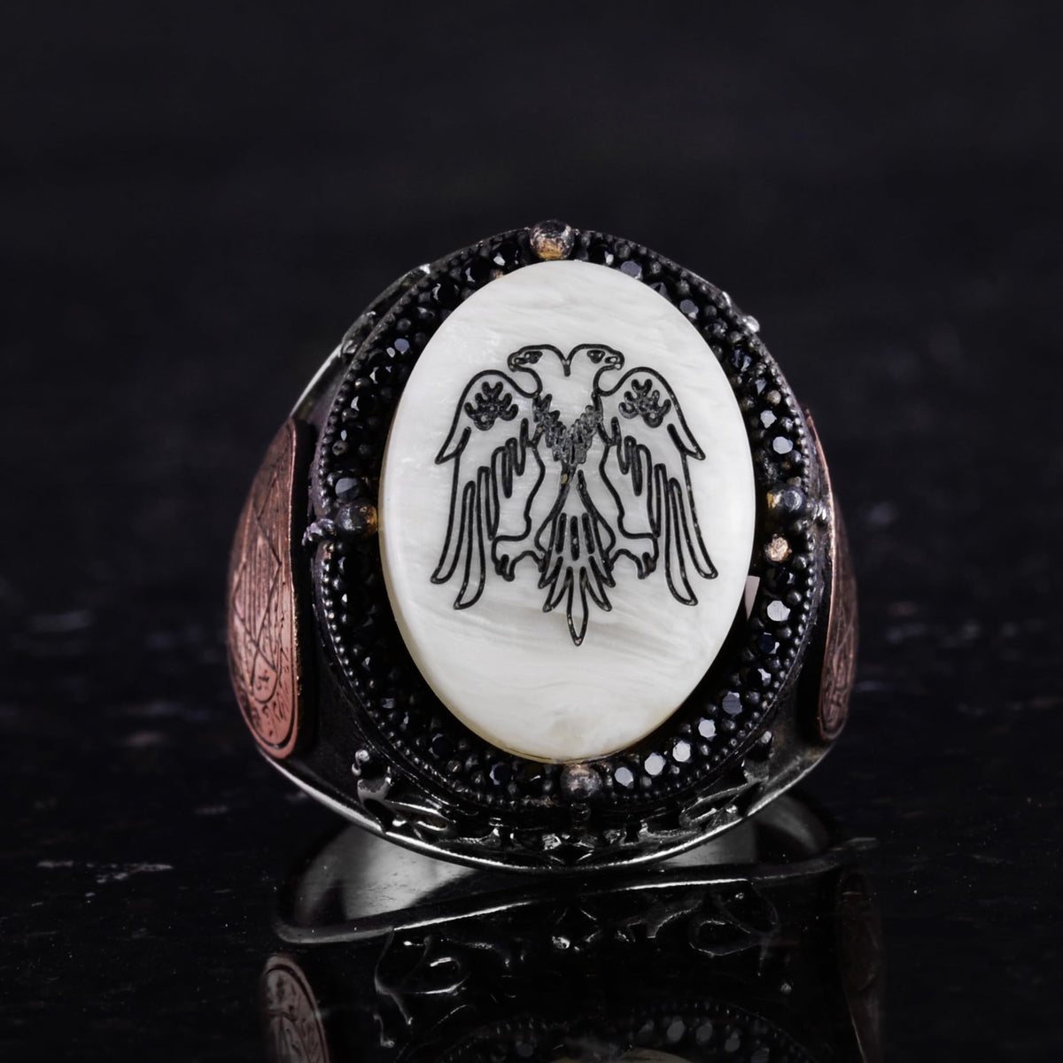 925 Sterling Silver Men's Ring - Star of David Jewelry — 4