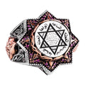 Mosque Ring, Star of David Islamic Gift, 925 Sterling Silver Men's Ring