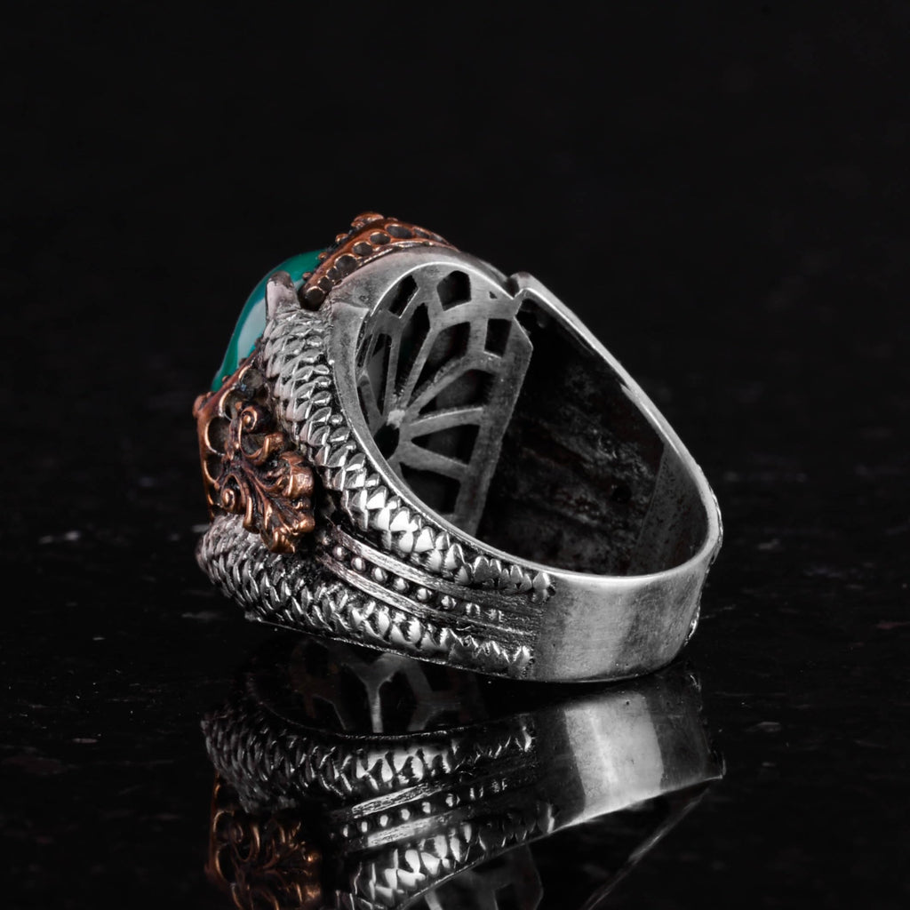 Druzy Quartz Stone Ring, 925 Sterling Silver Ring — 6