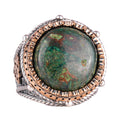 Kambo Natural Gemstone Handmade Ring - 925 Sterling Silver Ring