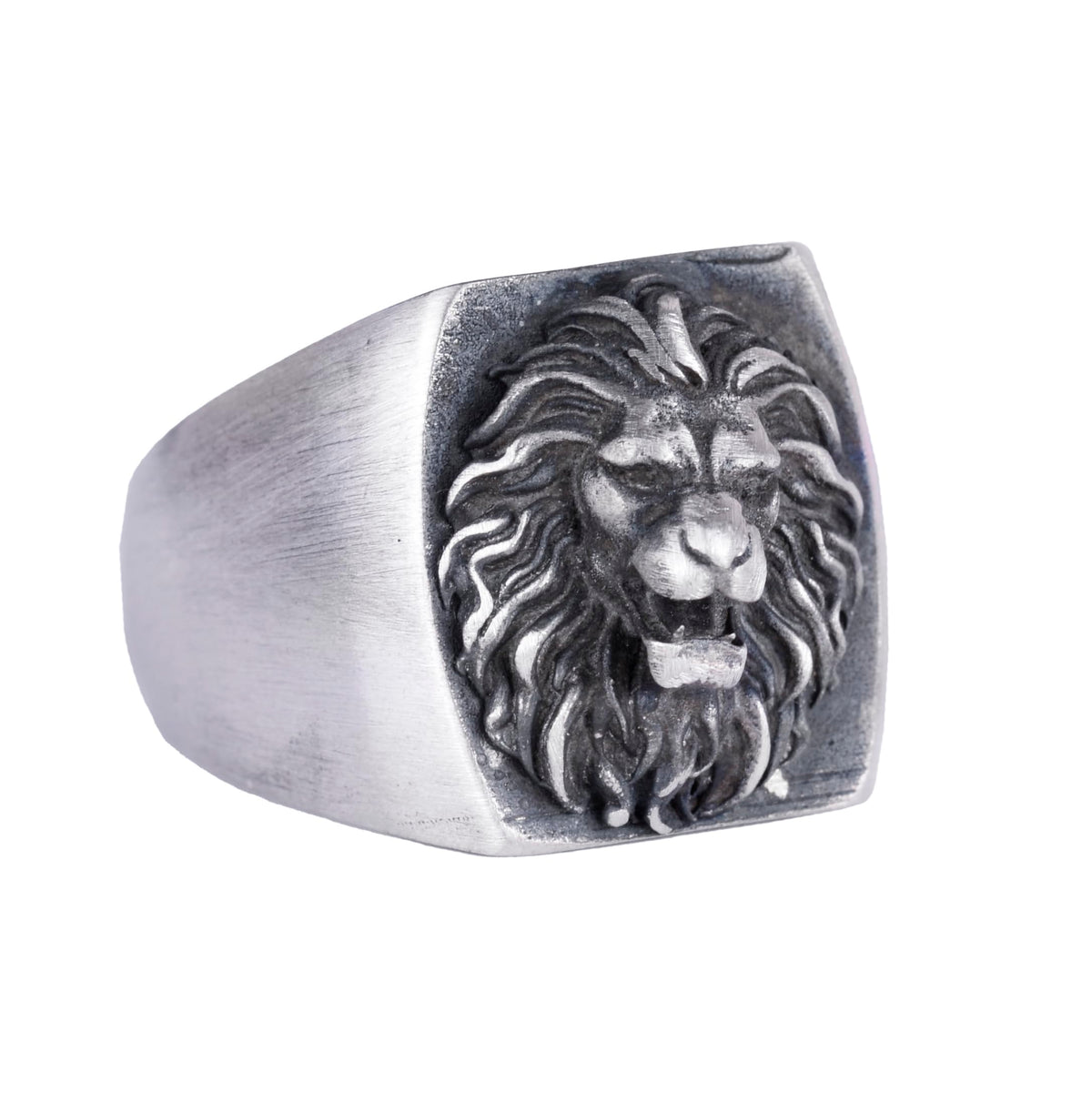 Lion Ring, Animal Figure Ring, Leo Zodiac Ring, 925 Sterling Silver Ring, Showy Ring (Customizable)
