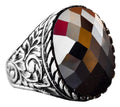 KAMBO Natural Obsidian Ring