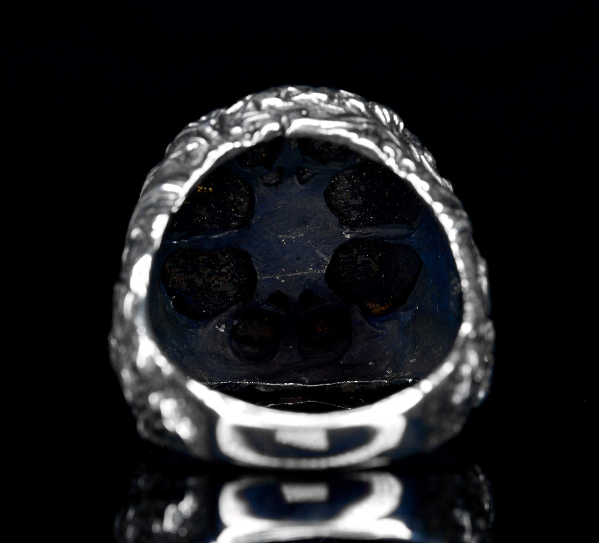 925 Sterling Silver Men's Ring, Muslim Ring, Islamic Ring — 5
