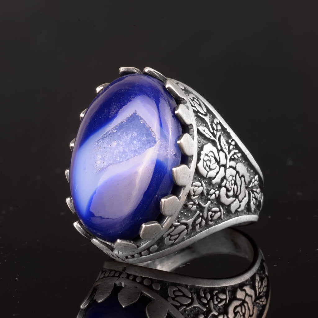 Crystal Druzy Quartz Stone Ring — 3