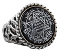 Star of David, Solomon's Seal 925 Sterling Silver Men's Ring