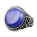 925 Sterling Silver Ring with Natural Druzy Quartz Stone (Model-2)