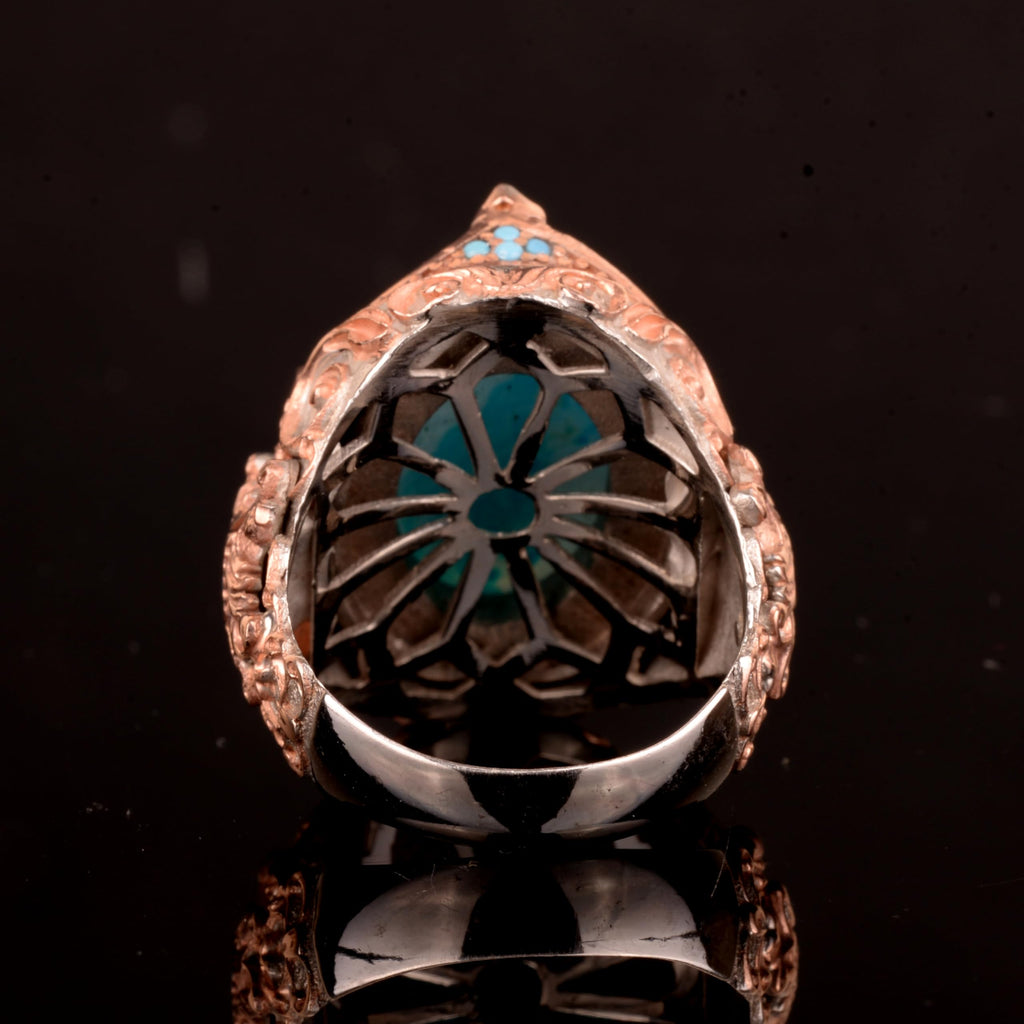 Natural Drusy Quartz Gemstone Ring - 925 Sterling Silver — 7