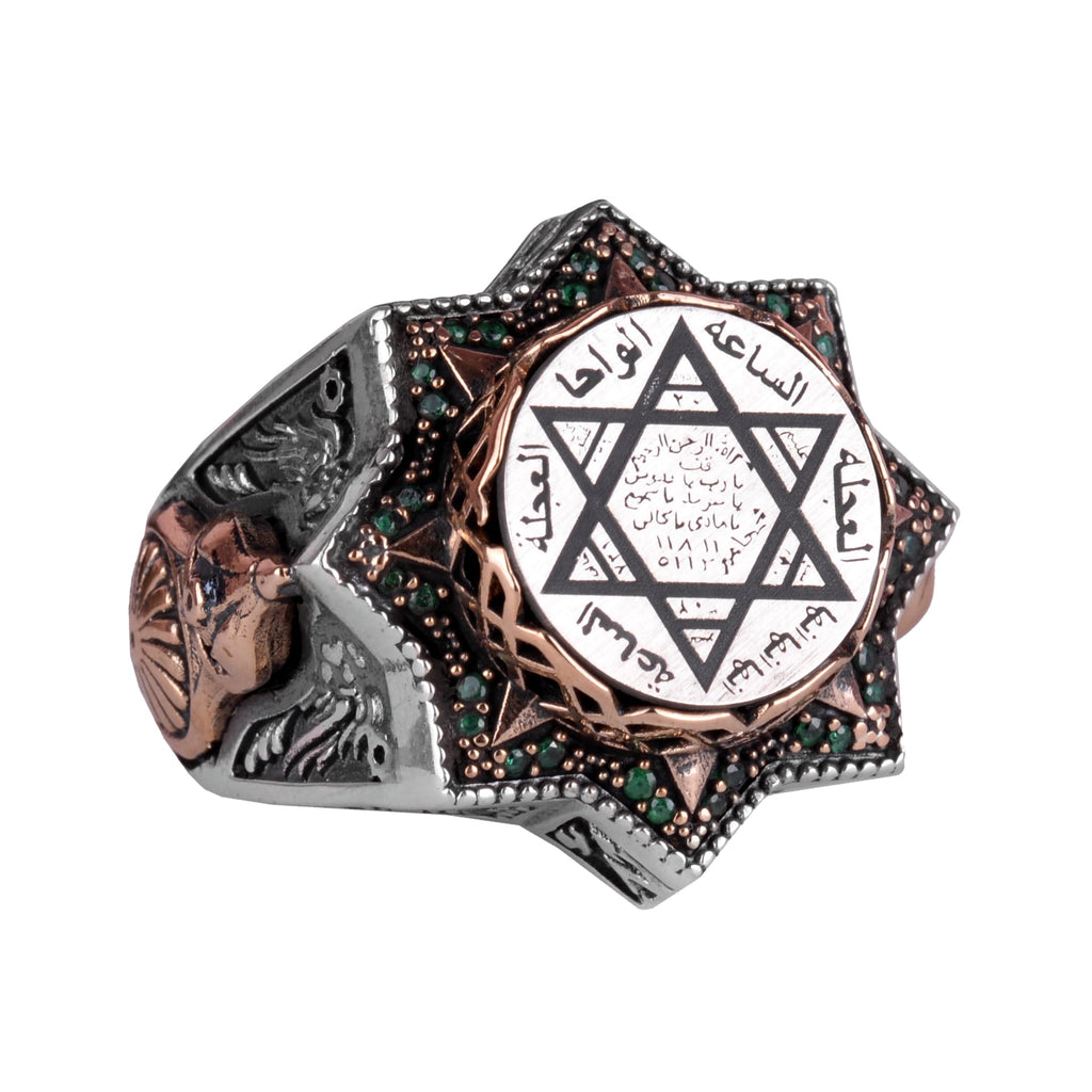 925 Sterling Silver Men's Ring (Model-2)