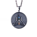 925 Sterling Silver Chakra Necklace – With 7 Chakra Stones