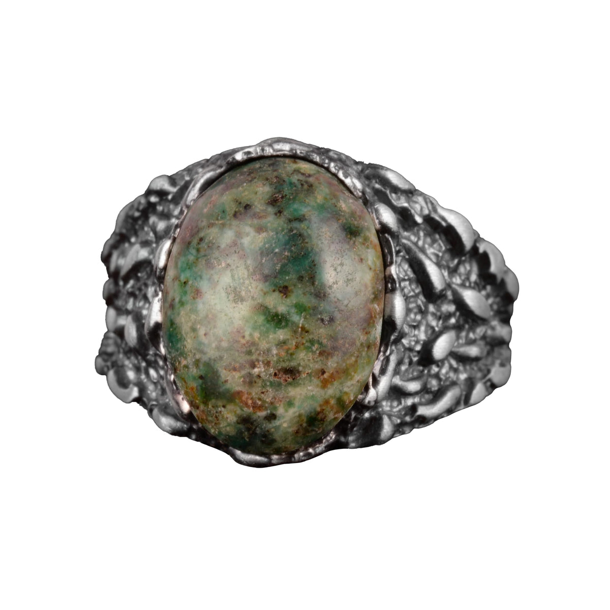 Natural Arizona Turquoise Stone Ring - 925 Sterling Silver (Model-5)