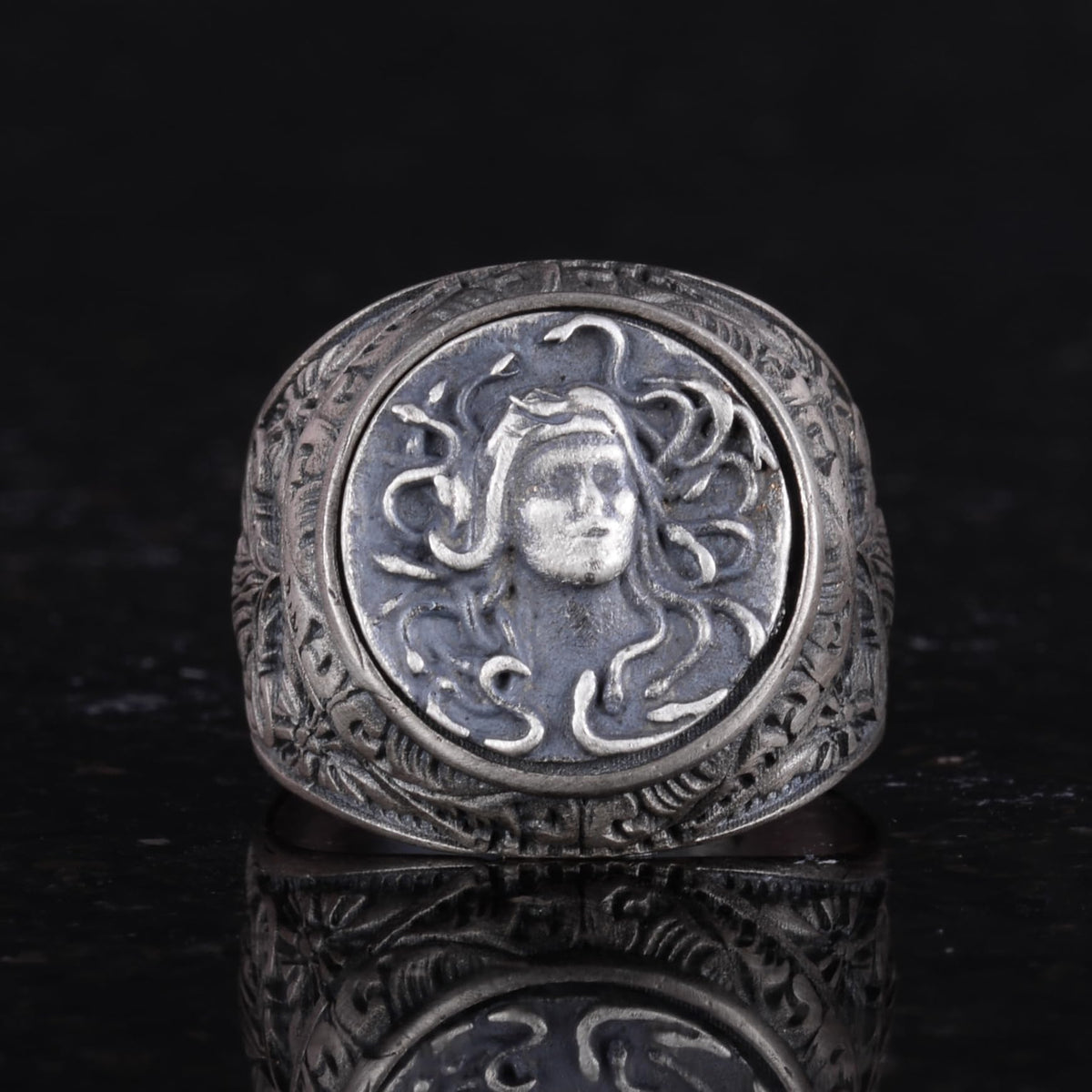 Greek Mythology Ring - Medusa Ring - 925 Sterling Silver Ring — 4