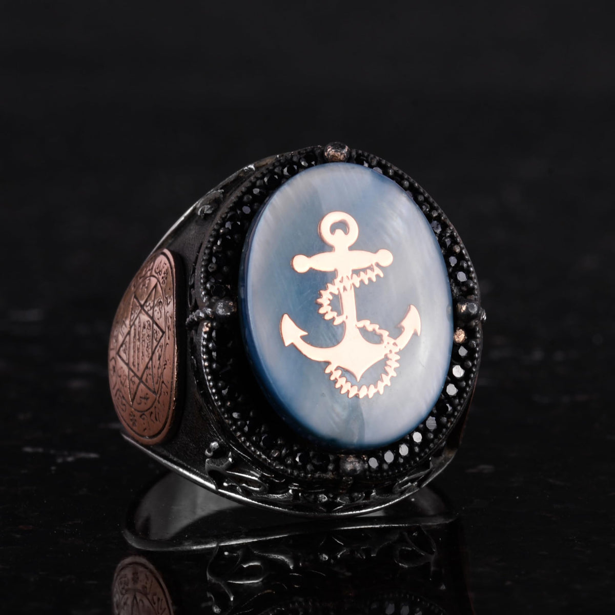 Star David Ring - Handmade 925 Sterling Silver Men's Ring — 5