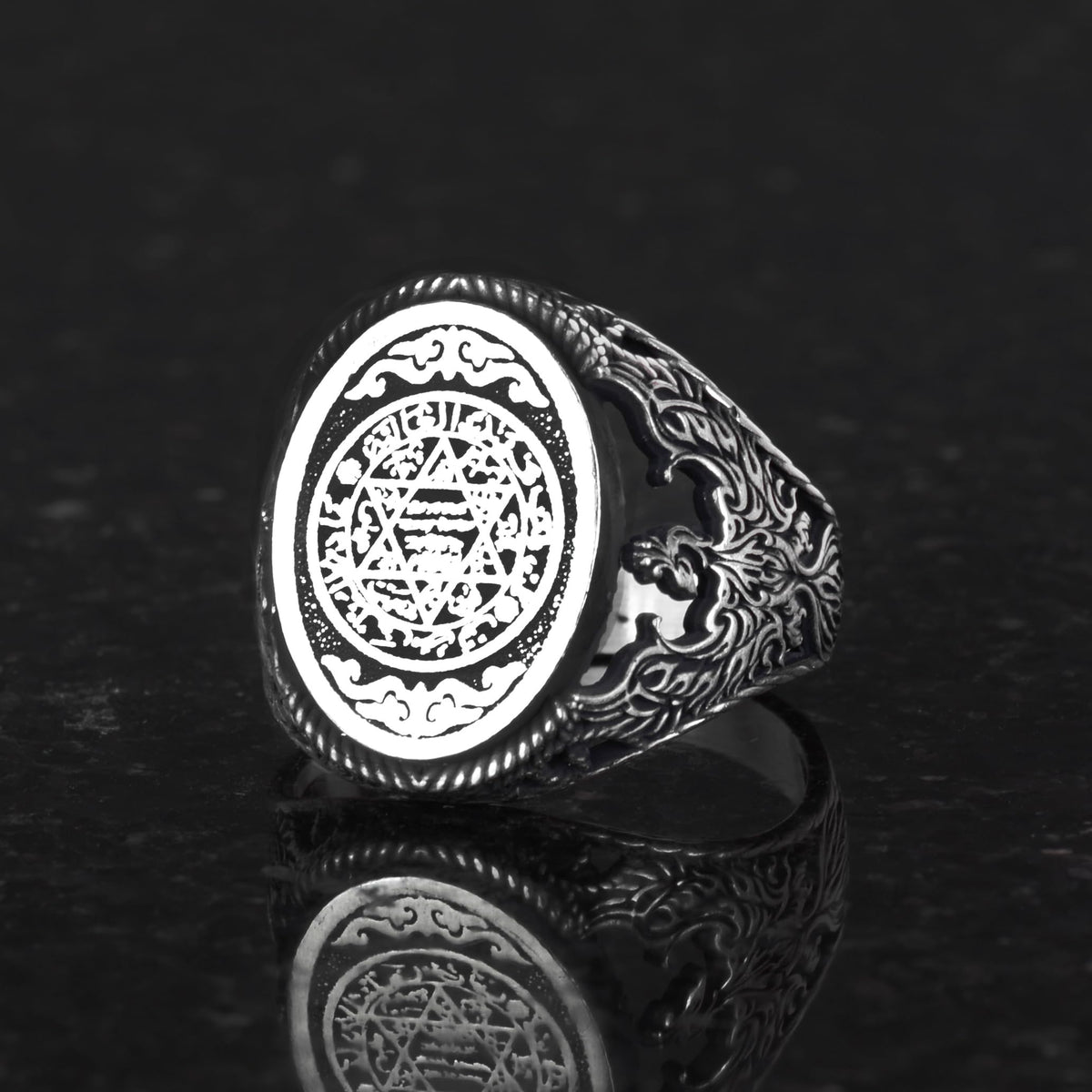 Phoenix Silver Ring — 2