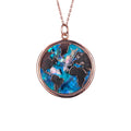 World Map Necklace