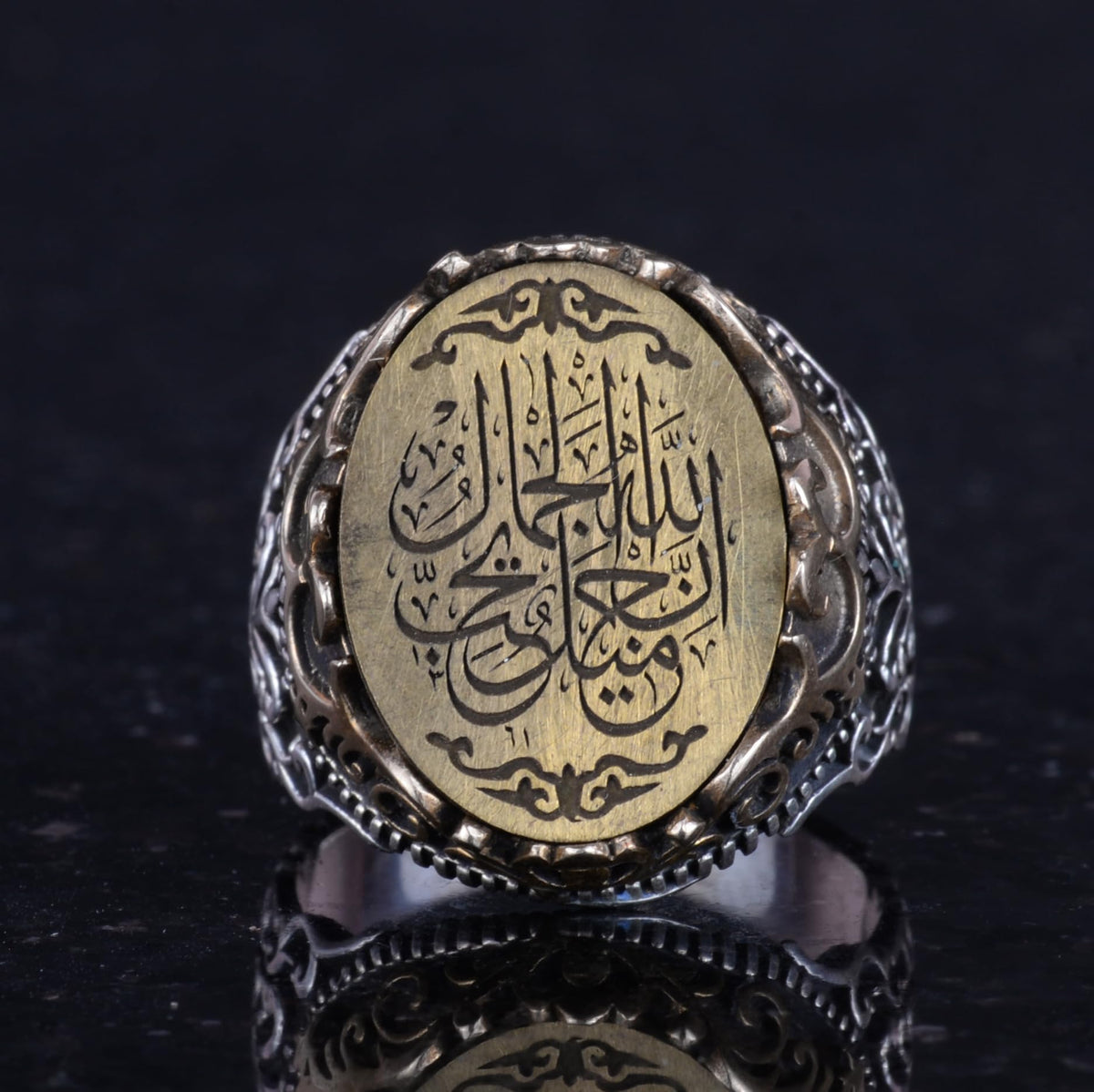 KAMBO Handmade Men's Religious Jewelry, 925 Sterling Silver Ring, Unique Symbol Ring (Style-2) — 4