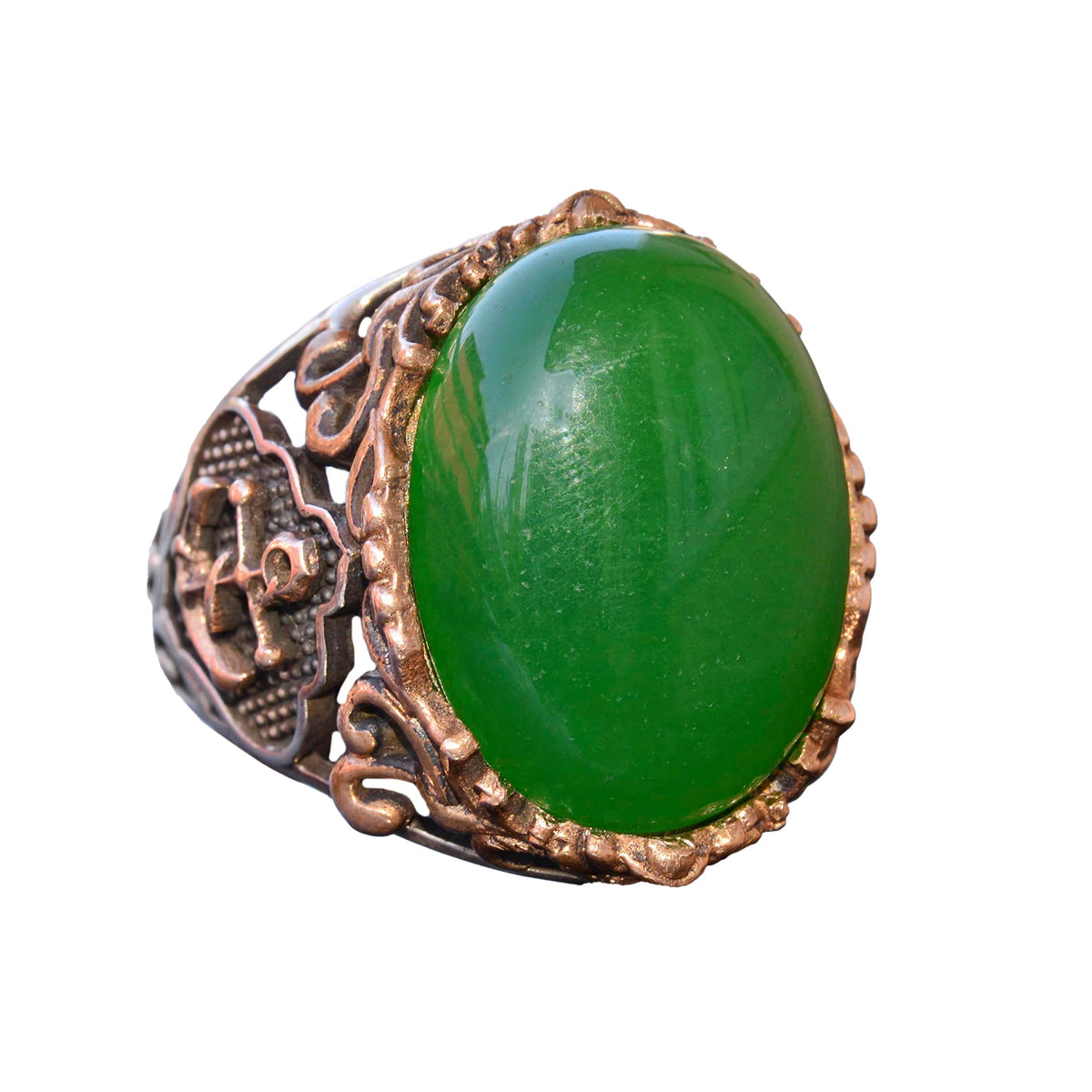 Kambo Jade Stone Anchor Ring