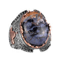 Natural Pietersite Stone Ring, 925 Sterling Silver (Model-2)