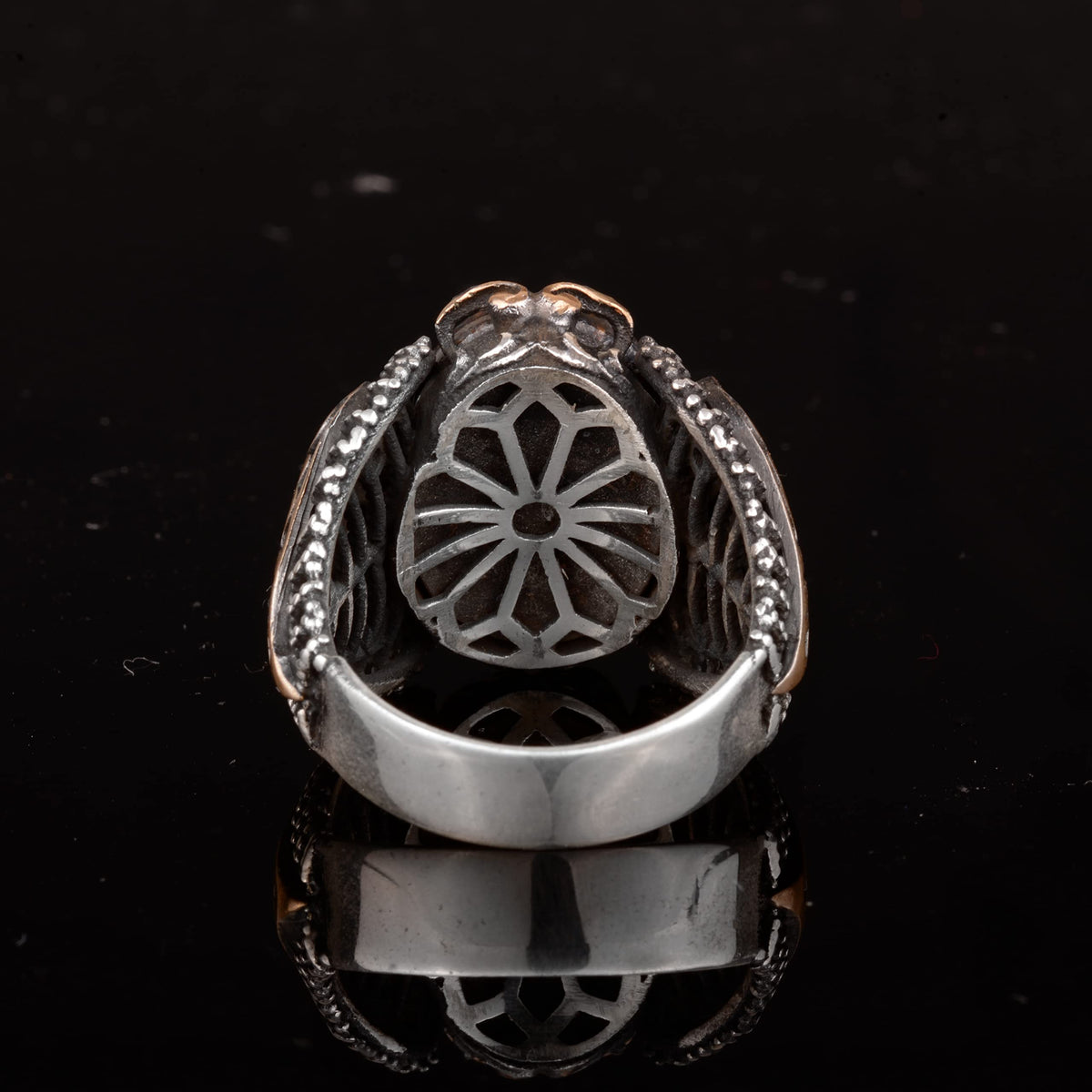 Green Turquoise Stone Ring (Model-3) — 7