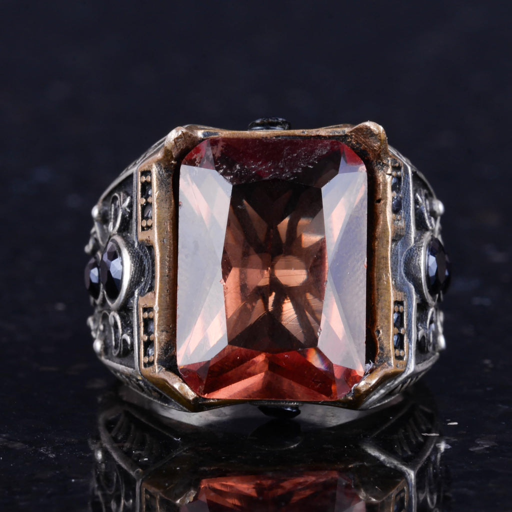 925 Sterling Silver Ring - Handmade Ring (Sultanite Stone) — 4