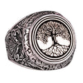 Tree of Life Ring - 925 Sterling Silver