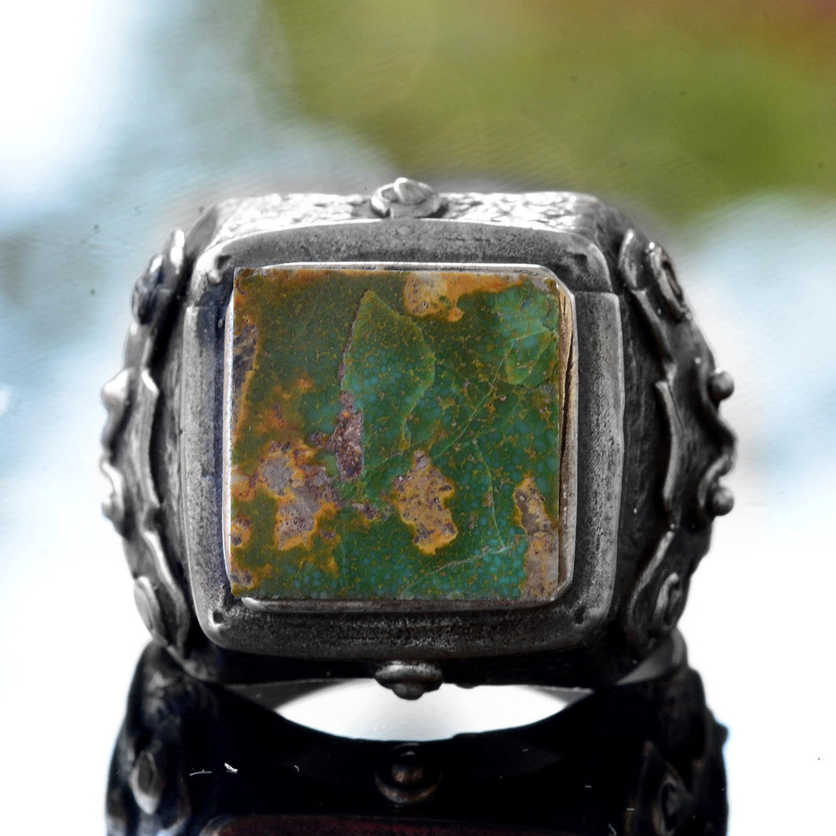 KAMBO Arizona Turquoise Gemstone Ring — 5