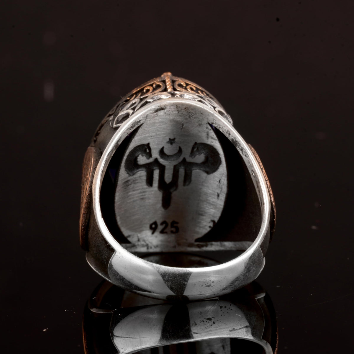 Natural Drusy Quartz Crystal Stone Ring — 7