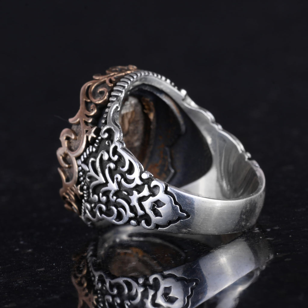 Handmade Religious Jewelry, 925 Sterling Silver Ring, Symbol Ring — 6
