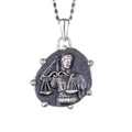 925 Sterling Silver Design Pendant - Zodiac Sign Necklace - Handmade Necklace (Libra)
