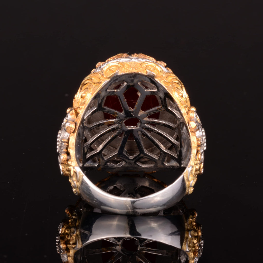Natural Ruby Stone Ring (Model-2) — 7