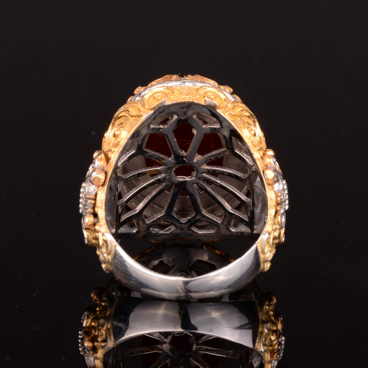 Natural Ruby Stone Ring (Model-2) — 7