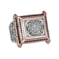 Islamic Ring, 925 Sterling Silver Men's Ring, Star of David Ring