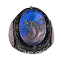 Star of David Pattern Ring - Handmade Ring - 925 Sterling Silver Men's Ring