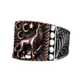 Silver Wolf Ring