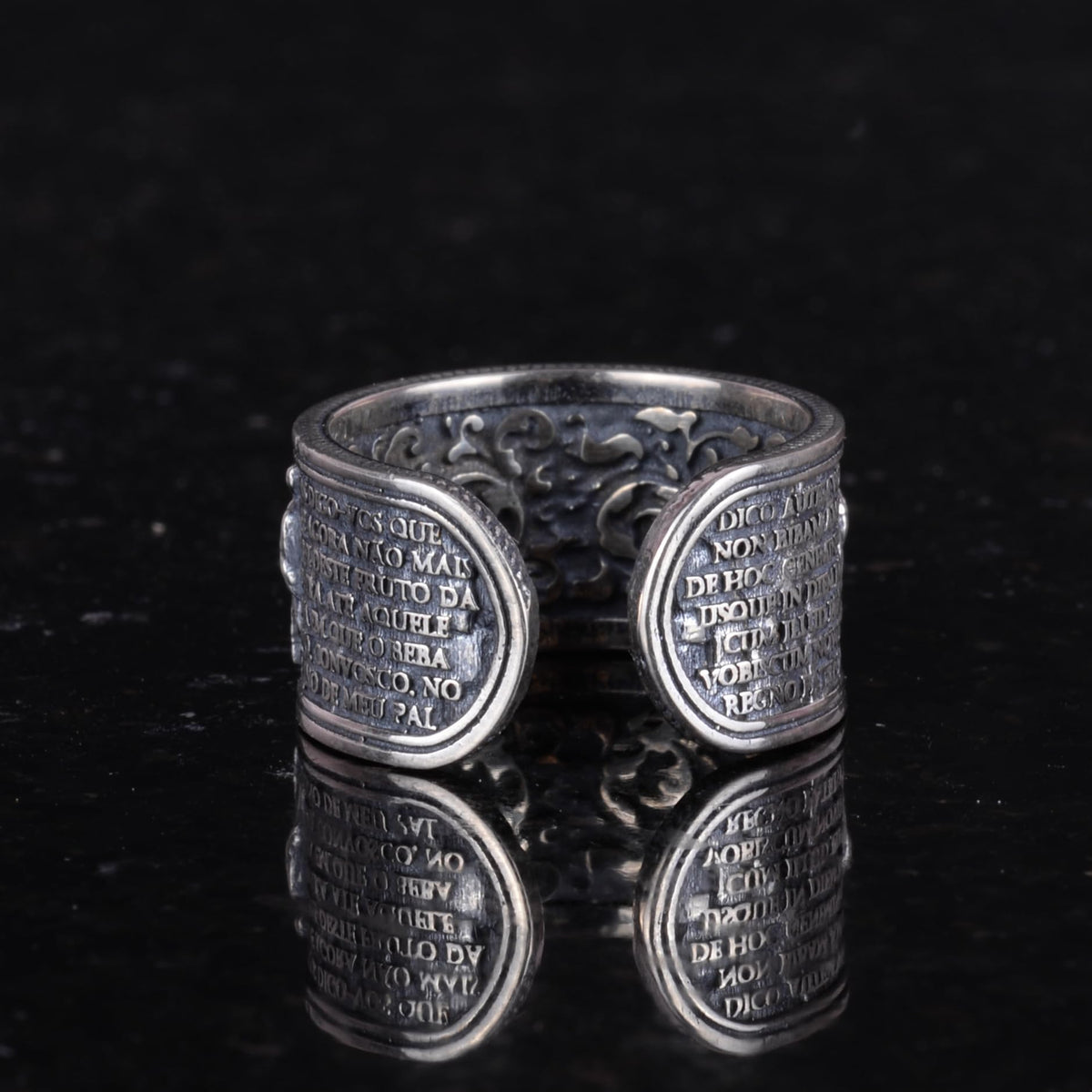 Leonardo Last Supper Jesus Ring - 925 Sterling Silver Handmade Ring — 7
