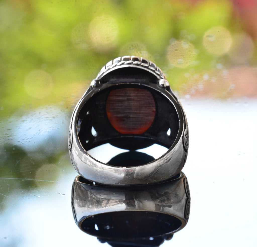 925 Sterling Silver Solomon Ring - Owl Ring — 8