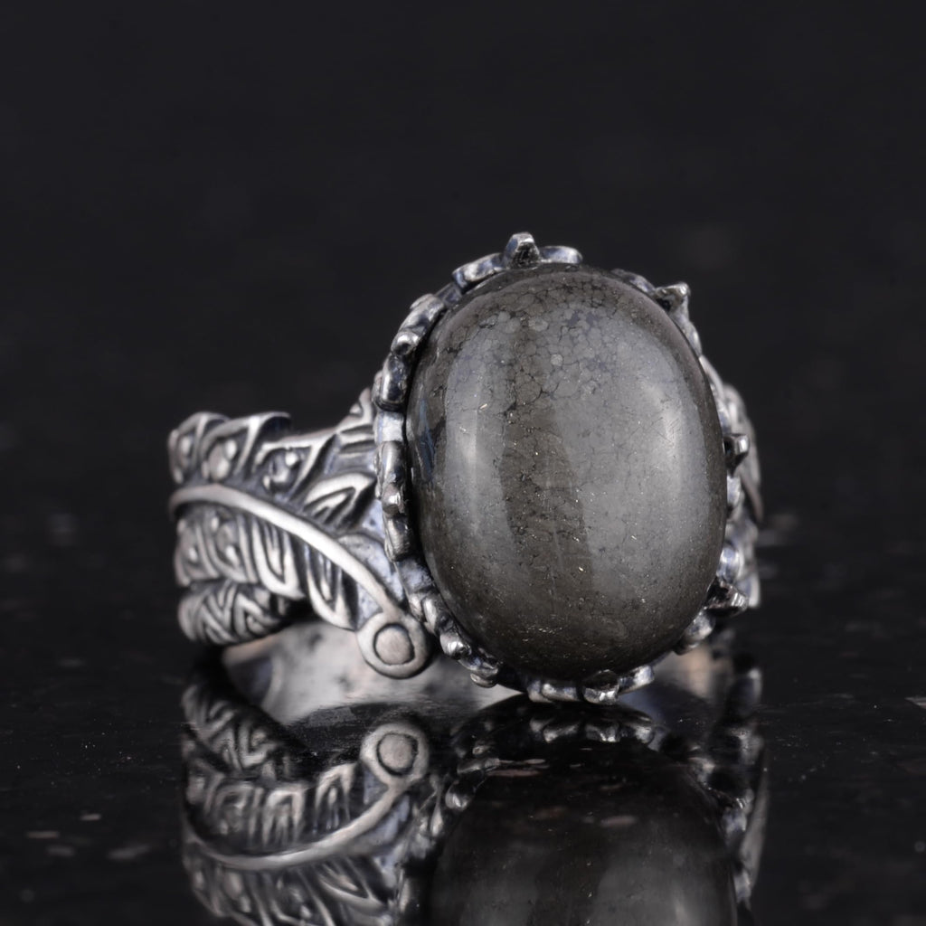 Vintage Bohemian Design Silver Women's Ring — 5