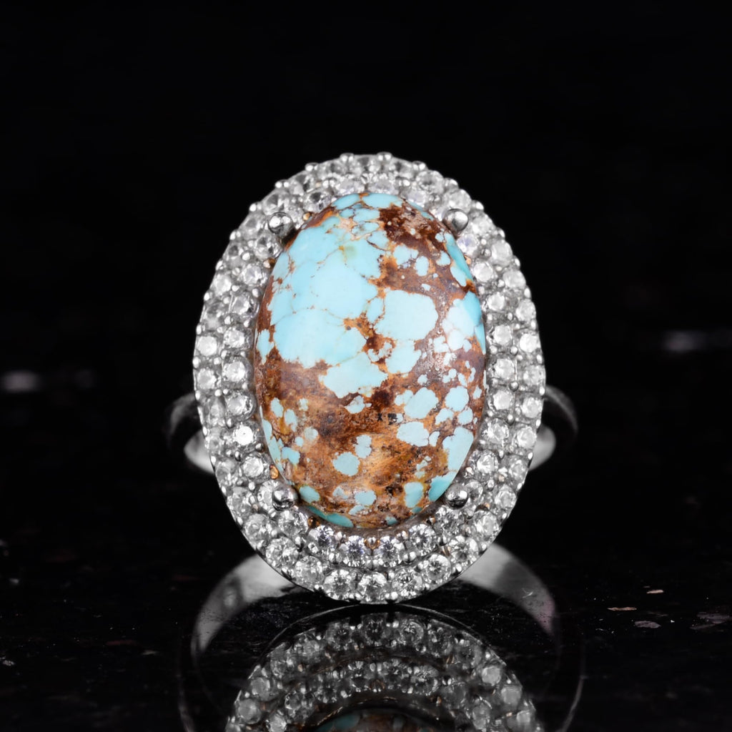 Arizona Turquoise Stone Women's Ring — 5