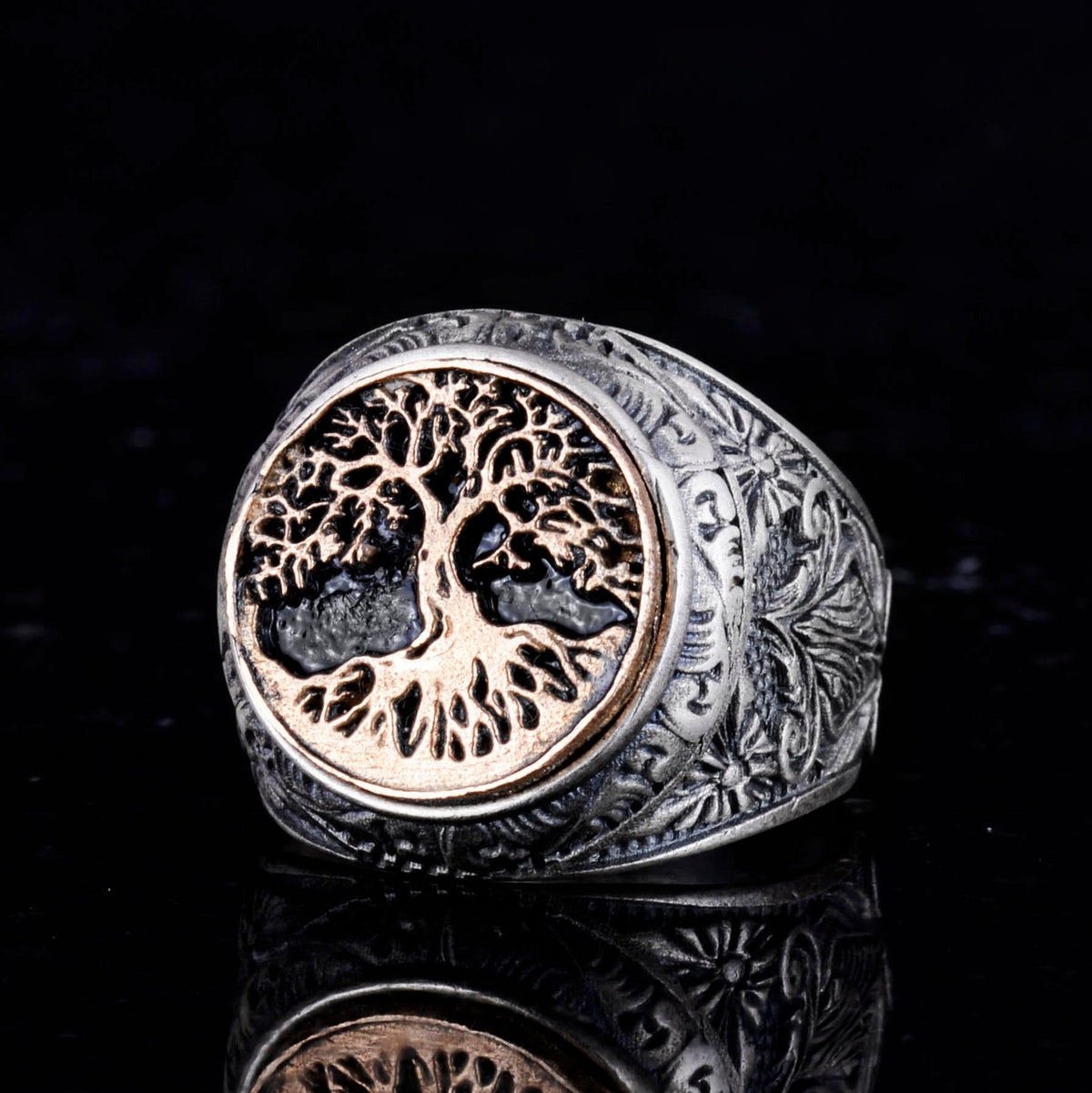 Tree of Life Ring - 925 Sterling Silver Ring — 3