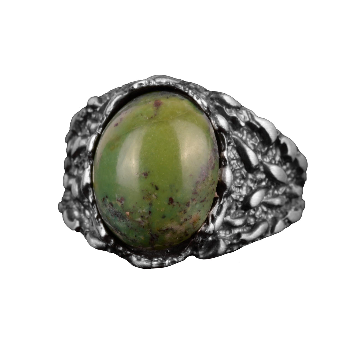 Natural Arizona Turquoise Stone Ring (Model-11)
