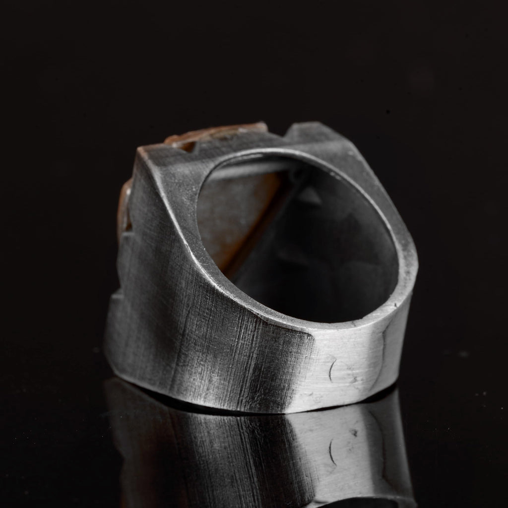 Eagle Ring - Vintage Handmade 925 Sterling Silver Men's Ring — 7