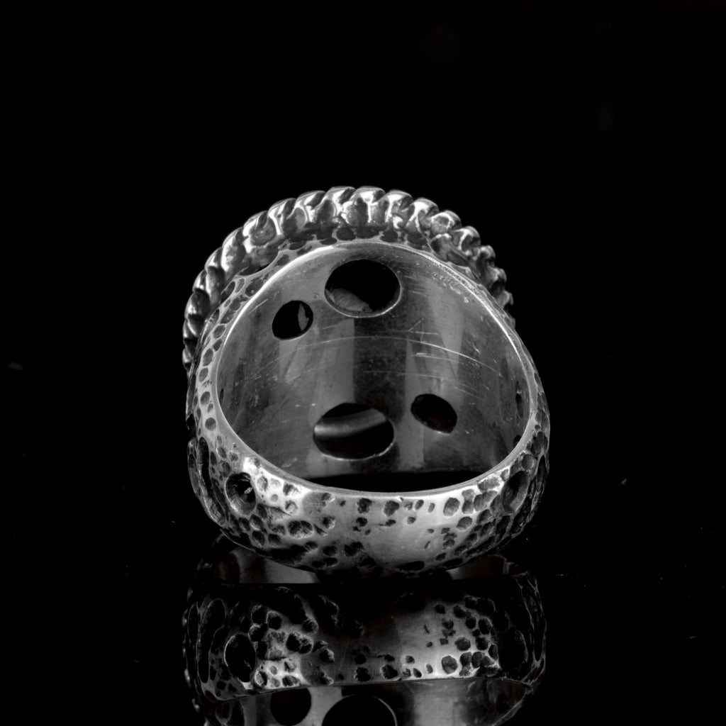 Metatron Ring, Helatron Cube Sacred Geometry, Talisman Ring, 925 Sterling Silver Ring — 6