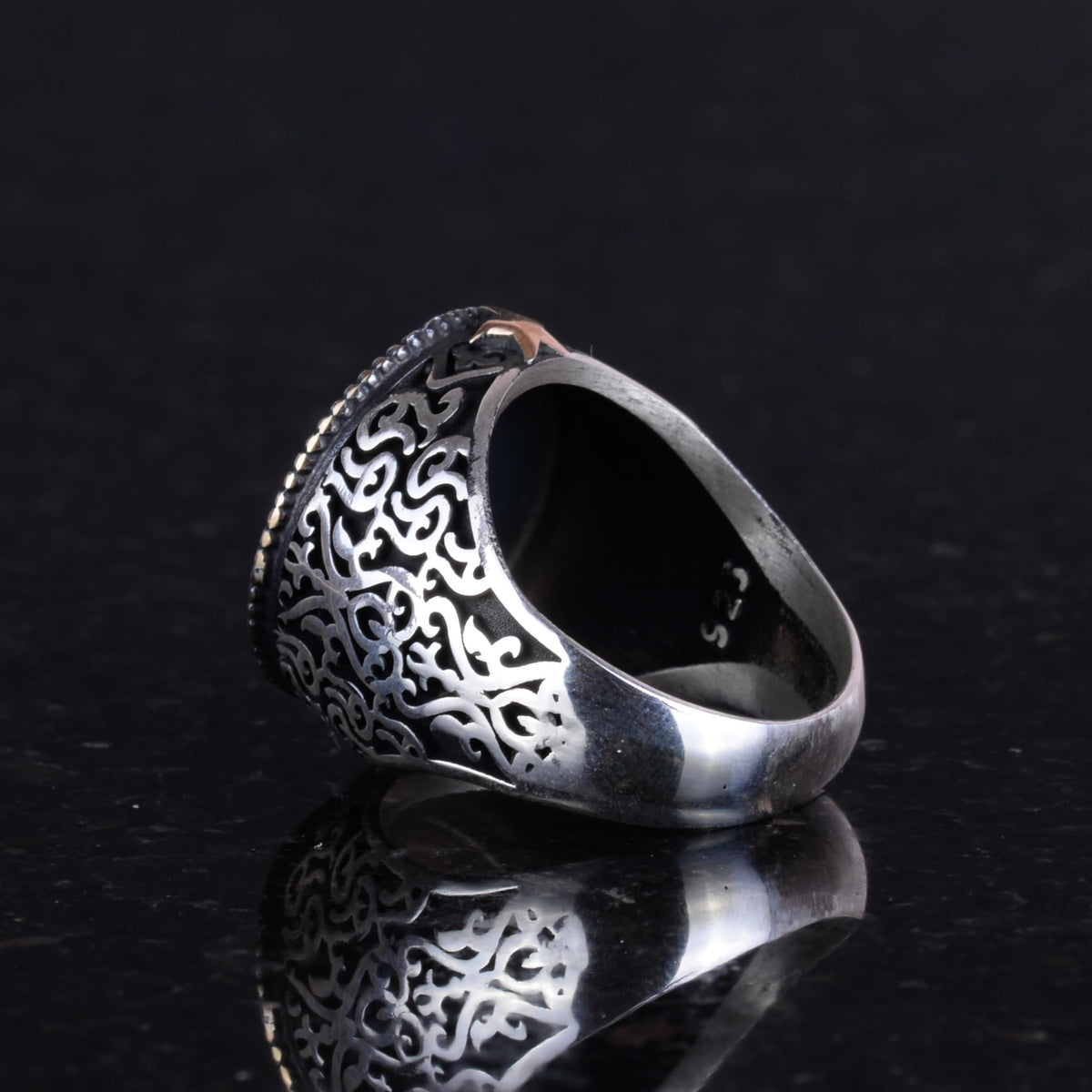 925 Sterling Silver Wolf Ring — 5